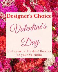Designer's Choice Valentine's from Walker's Flower Shop in Huron, SD