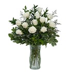 White Rose Elegance from Walker's Flower Shop in Huron, SD
