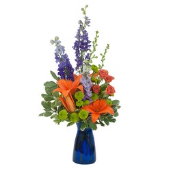 Cheer the Blues from Walker's Flower Shop in Huron, SD