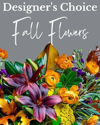 Designer's Choice - Fall Flowers from Walker's Flower Shop in Huron, SD
