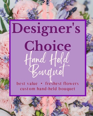 Designer's Choice - Hand Held Bouquet from Walker's Flower Shop in Huron, SD