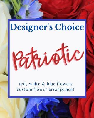 Designer's Choice - Patriotic from Walker's Flower Shop in Huron, SD