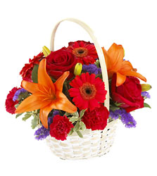 FTD Fun in the Sun Basket from Walker's Flower Shop in Huron, SD