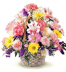 FTD Basket Of Cheer Bouquet from Walker's Flower Shop in Huron, SD