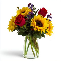 Sunbeam & Scarlet from Walker's Flower Shop in Huron, SD