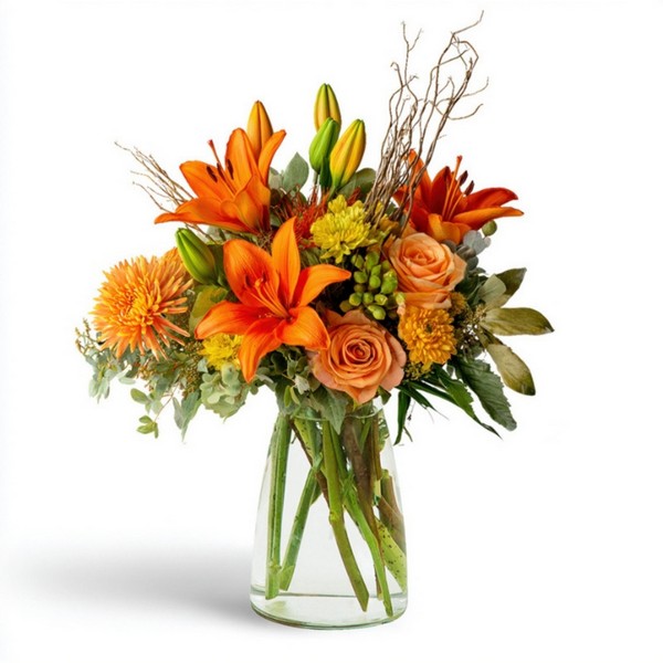 Autumnâs Embrace from Walker's Flower Shop in Huron, SD