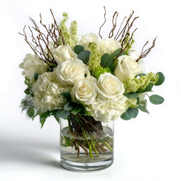 Snowy Serenade from Walker's Flower Shop in Huron, SD