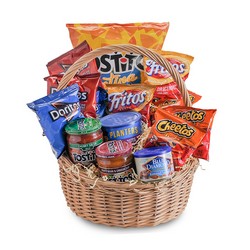 Snack Basket from Walker's Flower Shop in Huron, SD