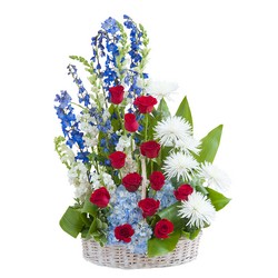 Honor Basket Tribute from Walker's Flower Shop in Huron, SD